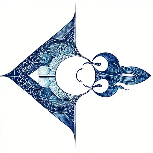 Gemini And Aquarius Patern Geometrical