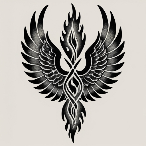 Sacred Wings of the Eternal Flame