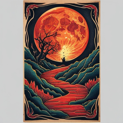 Crimson Path of Moonfire