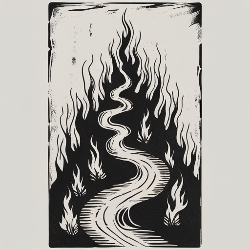 Frostbound Path of Fire