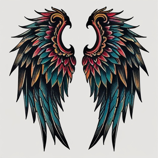 Dark Wings Tattoo idea