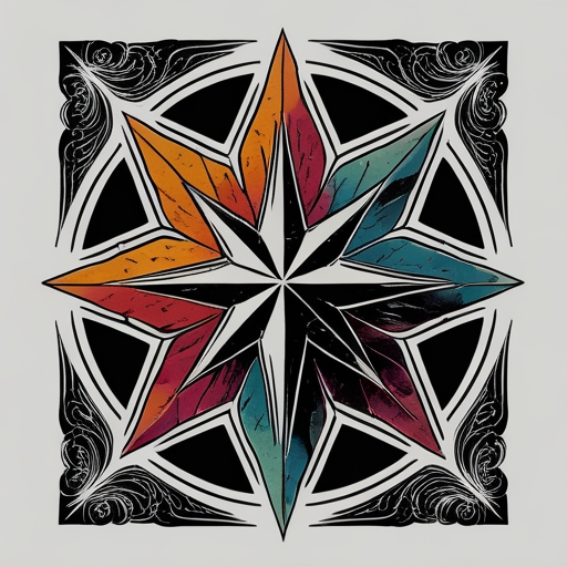 Silent Star Tattoo idea