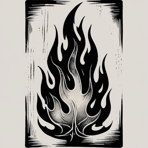 Frostbite Flame Tattoo idea