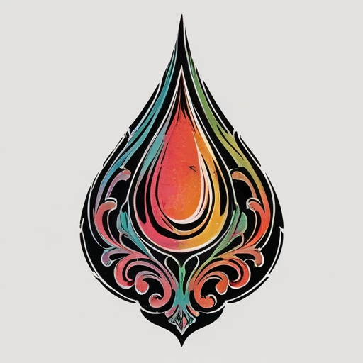 Tear Drop Tattoo idea
