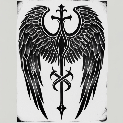 Wings of the Seraph Tattoo idea
