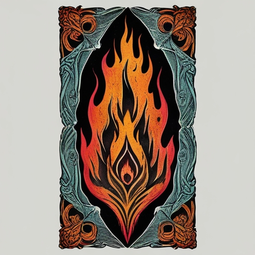 Whispers of the Eternal Flame’s Path Tattoo idea
