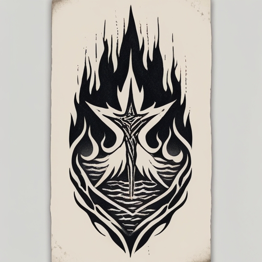 Sacred Blood of the Storm Tattoo idea
