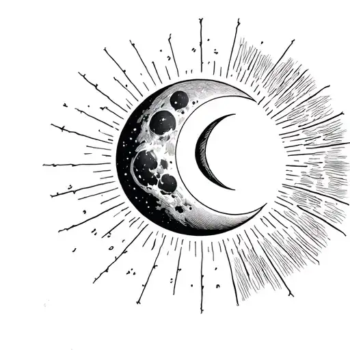 Radiant Cresent Moon