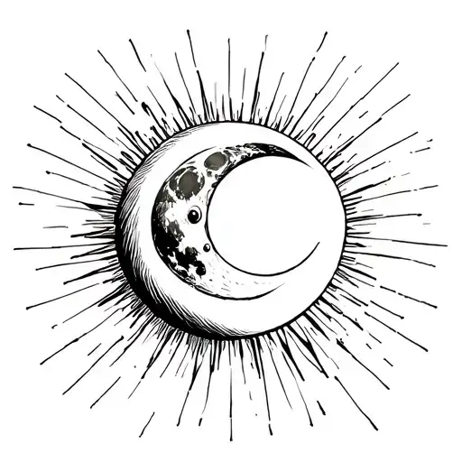 Radiant Cresent Moon