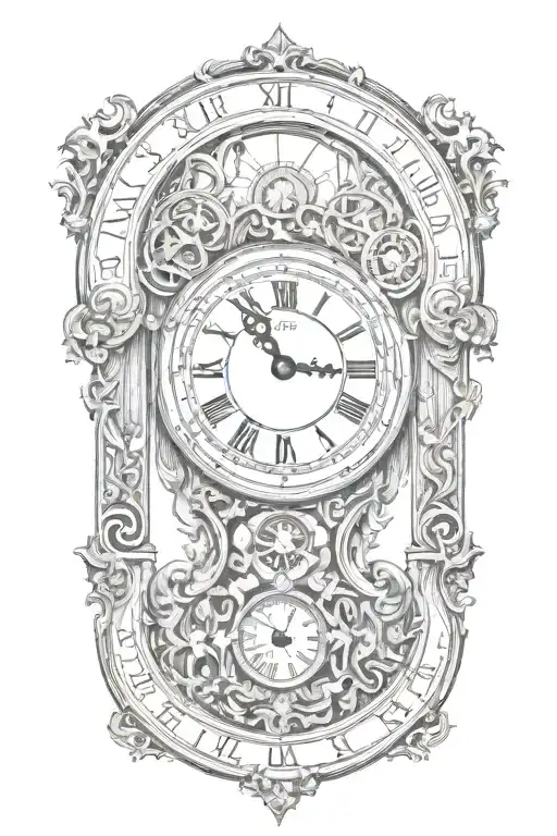 Clock Surrounded