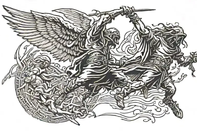 The Art Of Death Angel Falling