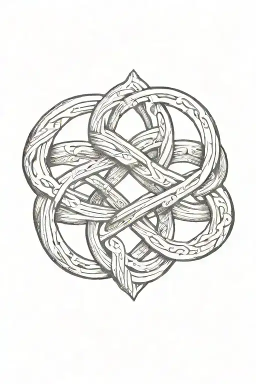 Infinity Symbol Intertwined