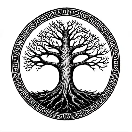 Tree Of Gondor Mixed With Elden Ring Rune