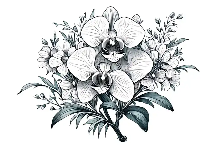 Orchids And Wildflowers