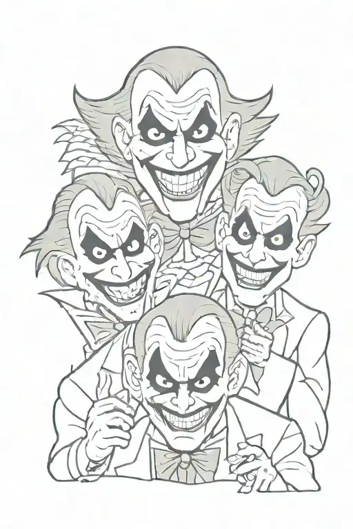 Three Joker From Batman The Animated Series