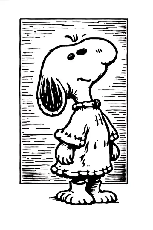 Horror Snoopy Dressed Like
