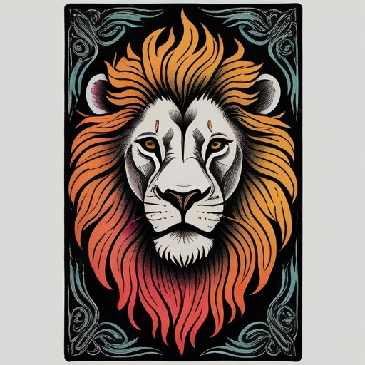 Lion Flamme