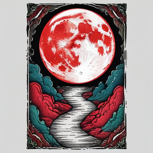 Crimson Path of the Eternal Moon