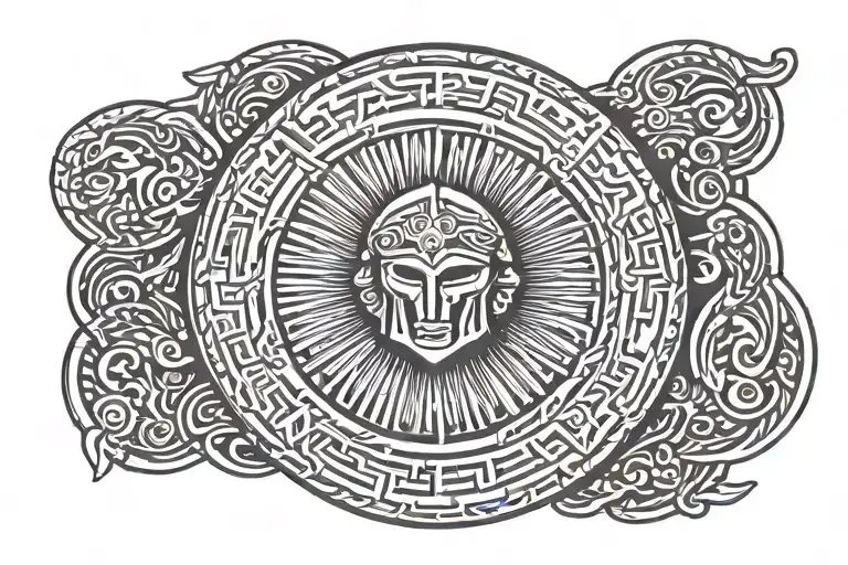 Spartan Circle Shield