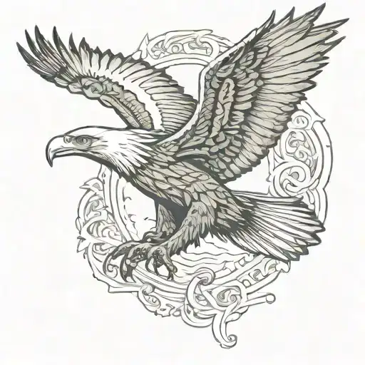Eagle Soaring