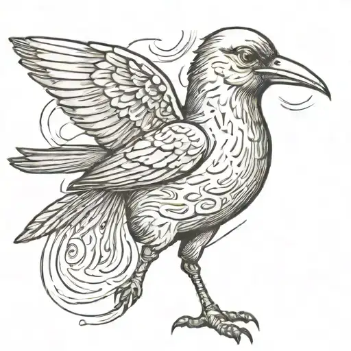 A Phrase With A Bird Carrying Something On Her Beak At Last