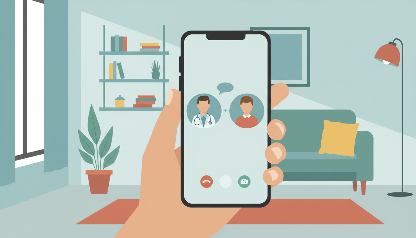 Видеоконсультация дерматолога онлайн через смартфон