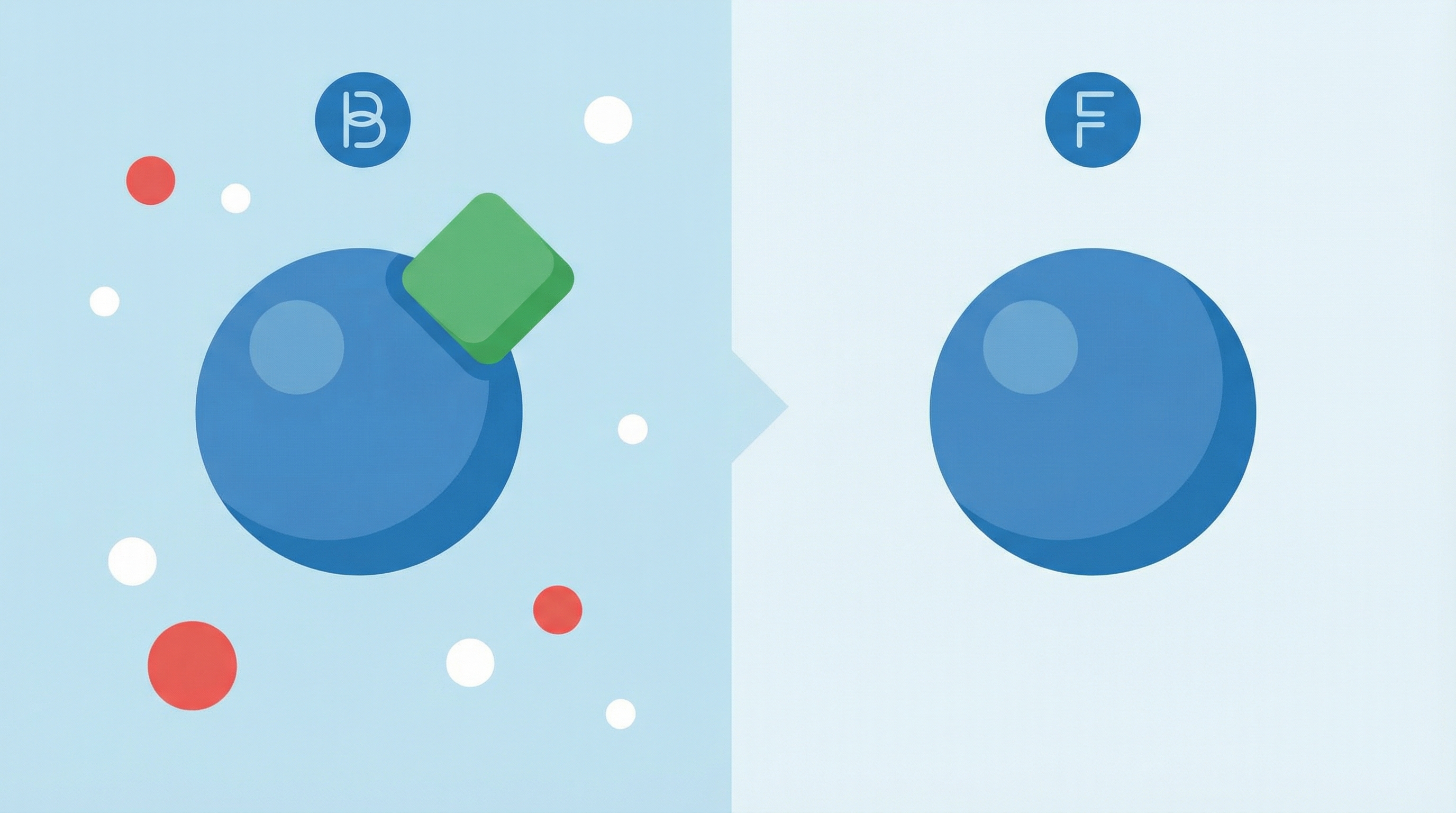 Свободный и связанный ПСА - молекулярная иллюстрация