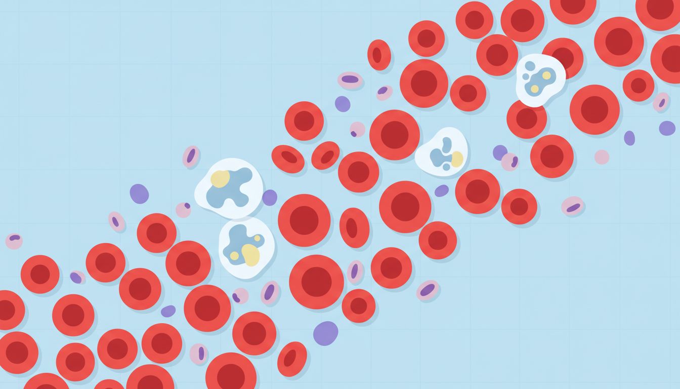Понять результаты анализов - клетки крови под микроскопом