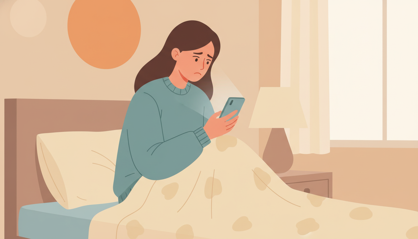 Пациент читает рекомендации ИИ врача