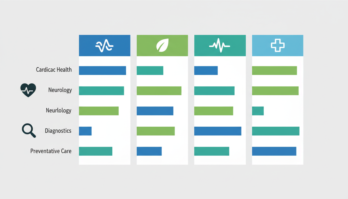Сравнение платформ ИИ врачей