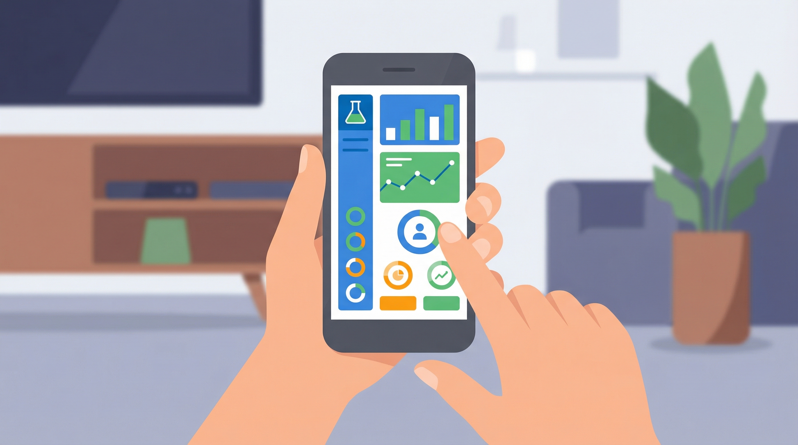 Мобильное приложение для просмотра результатов анализов крови