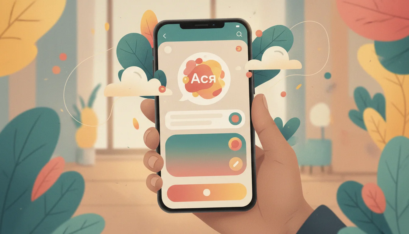 Психологический бот Ася для поддержки при синдроме самозванца