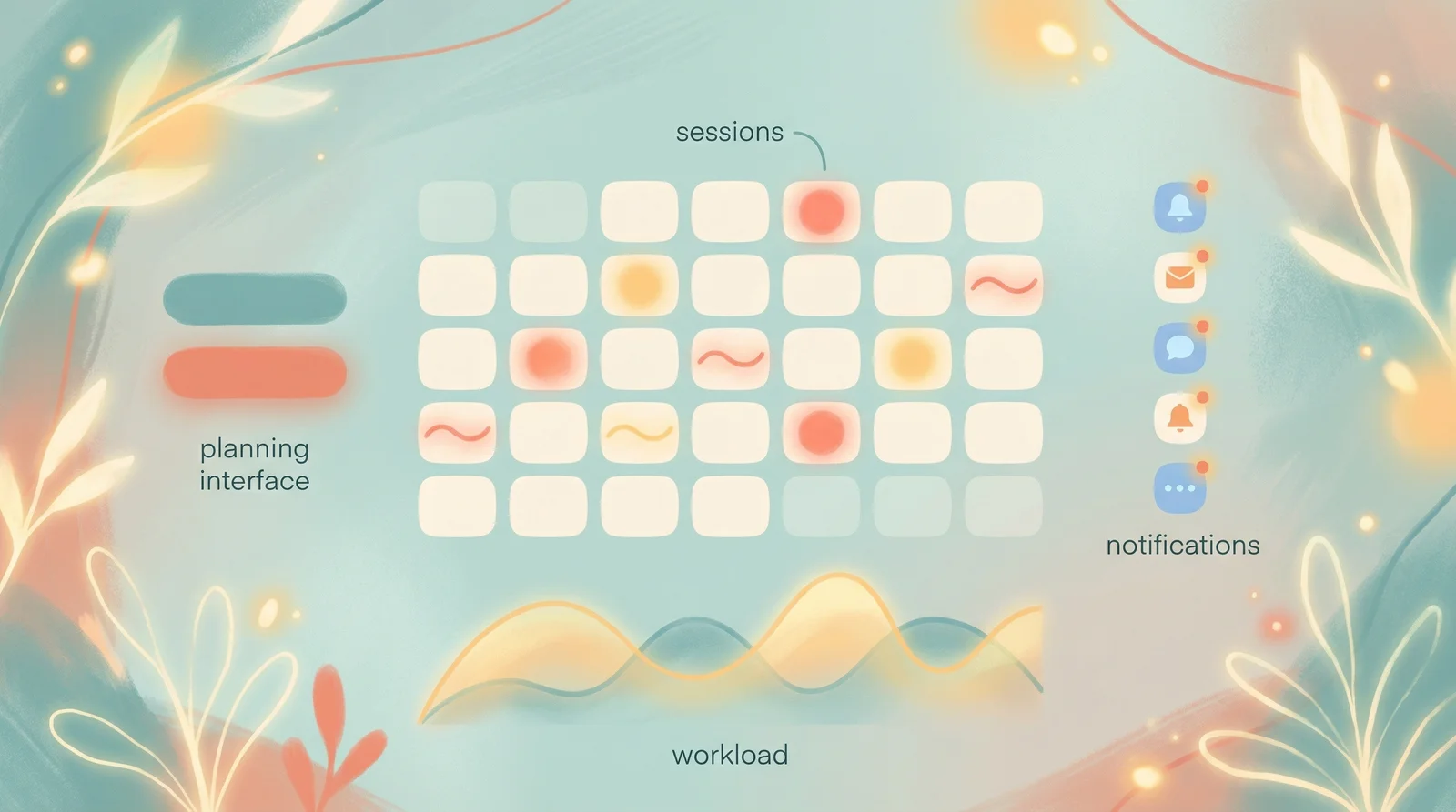 Психолог проводит онлайн-сессию