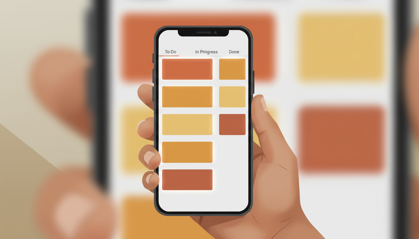 Мобильное приложение российского аналога Trello