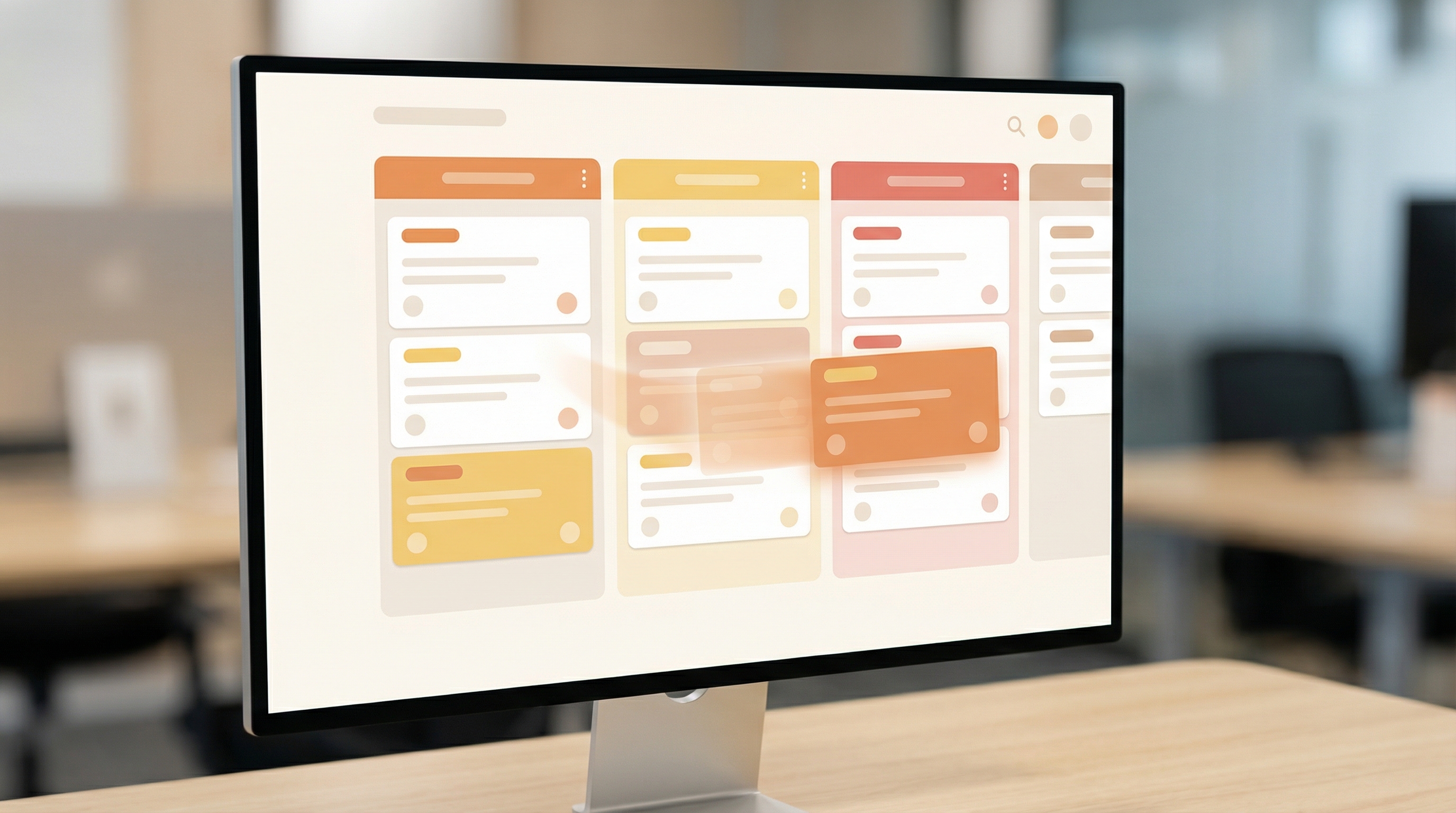 Интерфейс российского аналога Trello с канбан-досками
