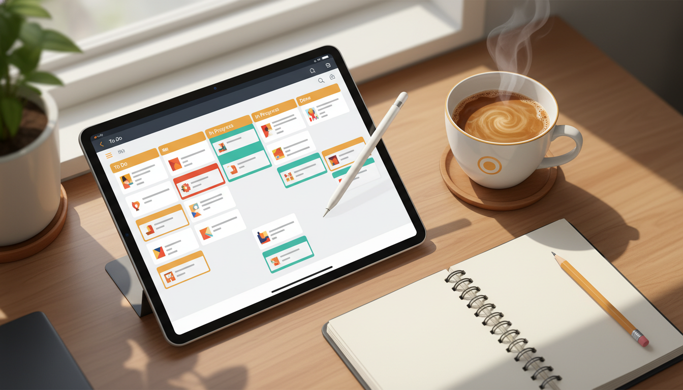 Мобильная версия бесплатной канбан доски