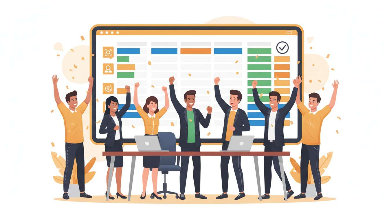 Успешная команда использует бесплатные канбан доски