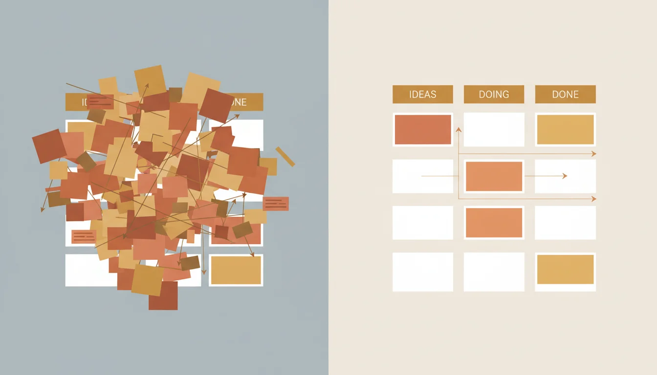 Трелло доска управления задачами - канбан интерфейс