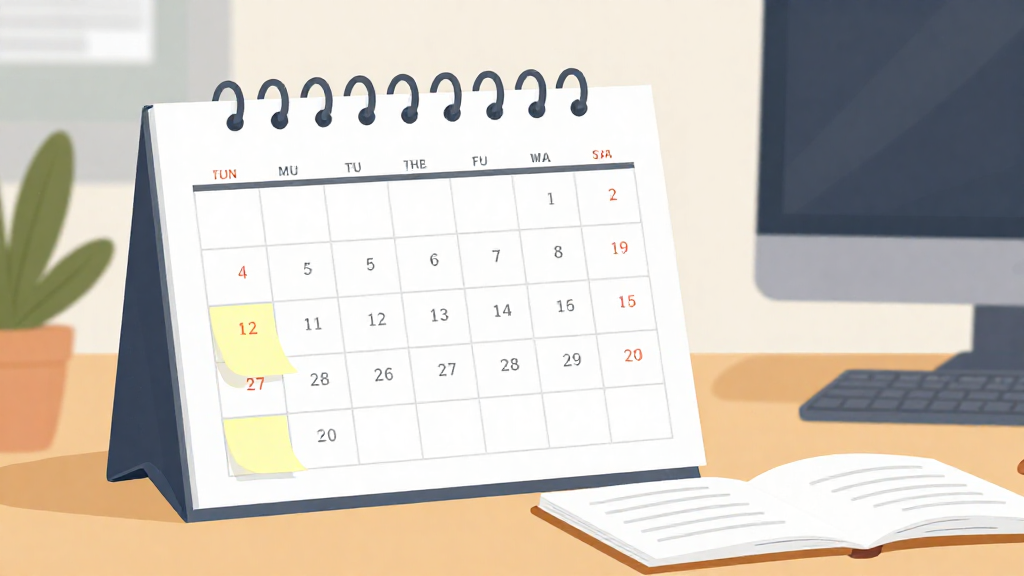 Как не забывать про дедлайны - организованное рабочее пространство