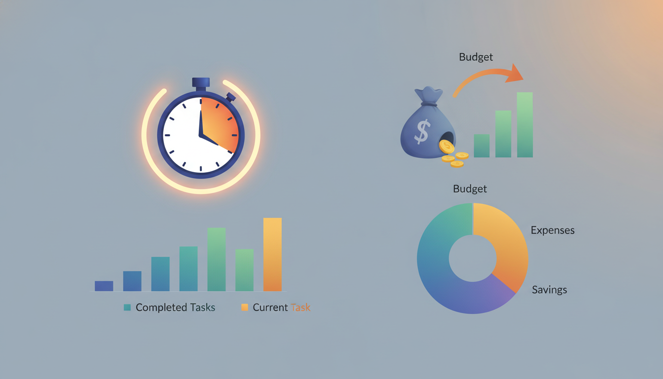 Отслеживание времени и бюджета проекта в таск-менеджере