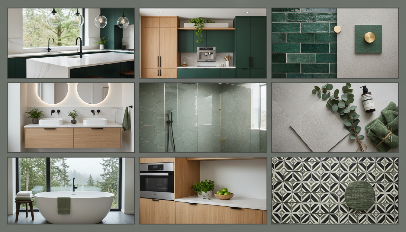 Design inspiration samples for Seattle kitchen and bathroom remodeling projects