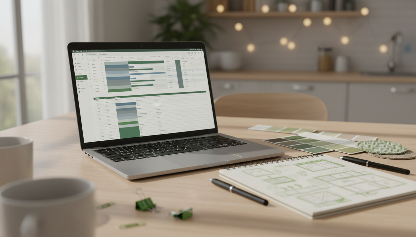 Kitchen budget planning and design consultation process